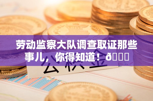 武夷山劳动监察大队调查取证那些事儿，你得知道！😎