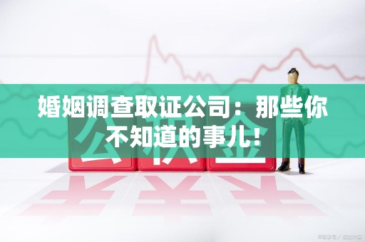 武夷山婚姻调查取证公司：那些你不知道的事儿！