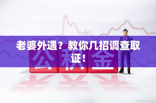 武夷山老婆外遇？教你几招调查取证！