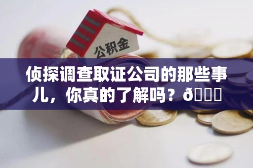 武夷山侦探调查取证公司的那些事儿，你真的了解吗？😎